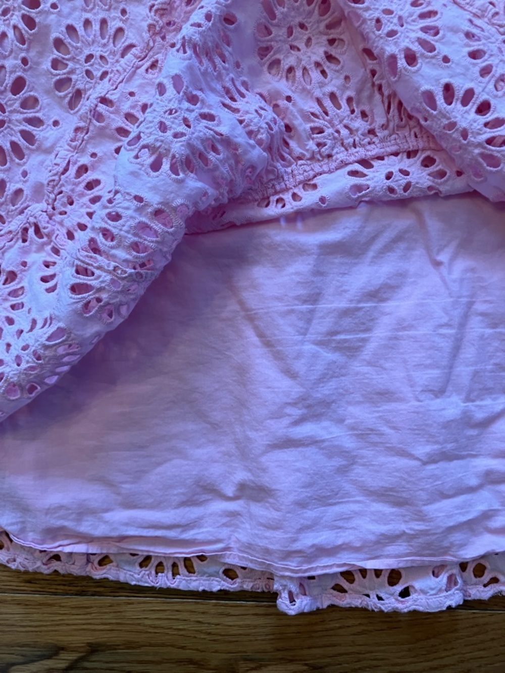 Lilly Pulitzer - Women’s Pink Peony Bekah Eyelet Dress - Medium - Picture 8 of 12